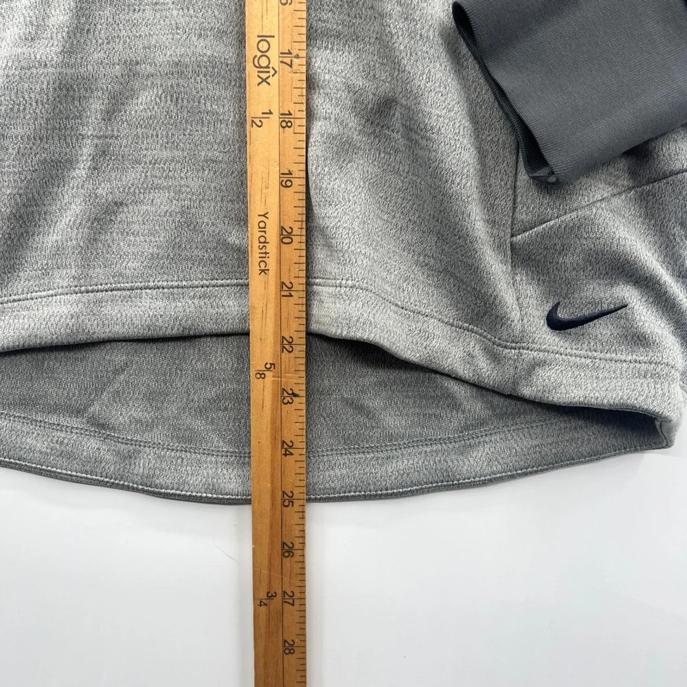 Nike Golf Dri Fit Quarter Zip Pullover‎ Athletic Jacket Women's Size L Gray
